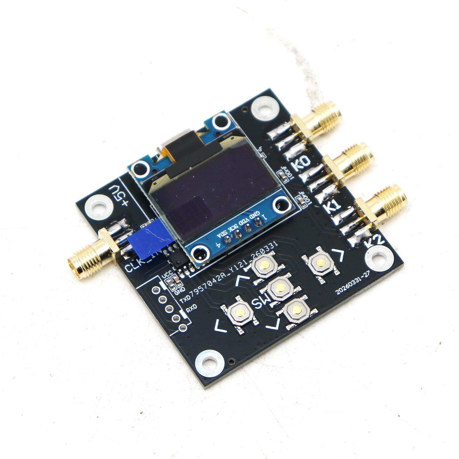 Signal Generator Spectrum Analyzer - USB SI5351 Taktgenerator 2,5kHz-200MHz Rechteckwelle SMA