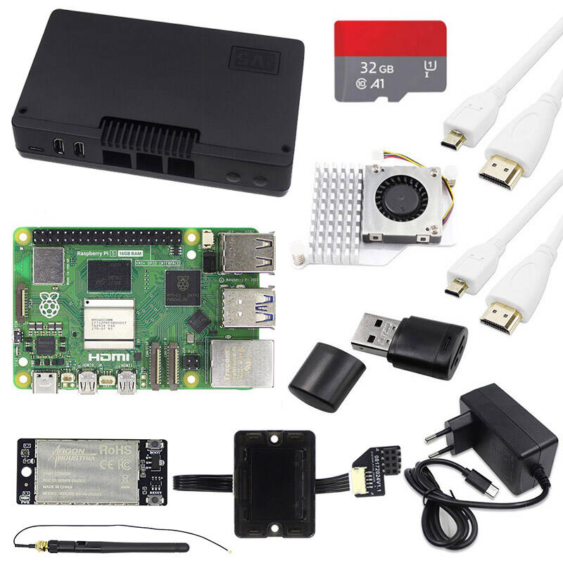 Raspberry Pi 5 8Gb Kit - Brandneues Raspberry Pi 5 16GB 8GB