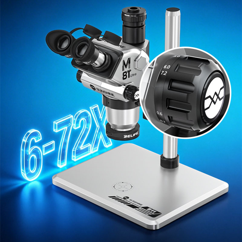 SUNSHINE M8T Ultra Trinokulare – Stereo Trinocular Microscope Pcb Bewertung und Preis